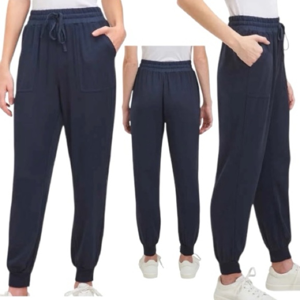NWT Splendid Women's Navy Blue Jogger Pants XXL 16-18 New in Packaging